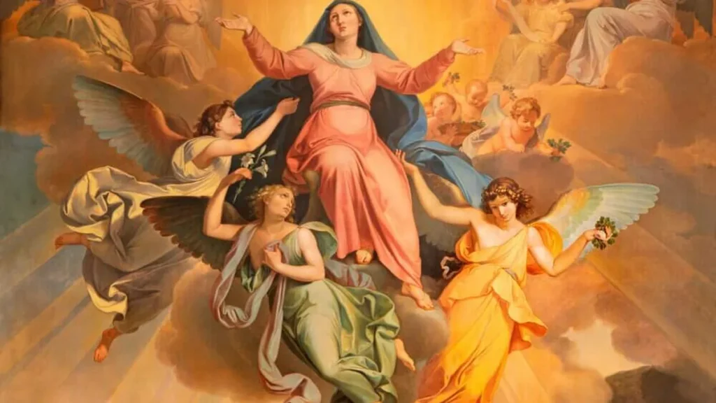 Imagem Assuncao de Nossa Senhora do artigo Assunção de Maria: Como entender? O que significa para nós?