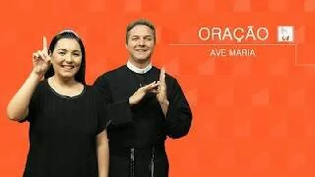 Imagem ave maria do artigo Oração em Libras | Ave Maria