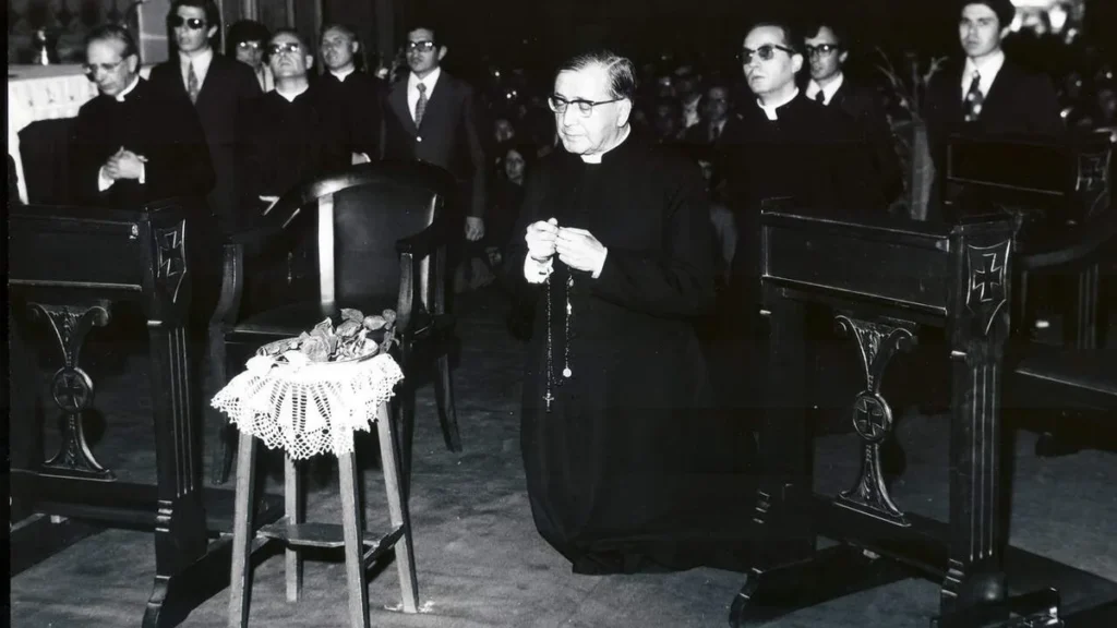 O "santo do cotidiano" rezou o Terço em Aparecida