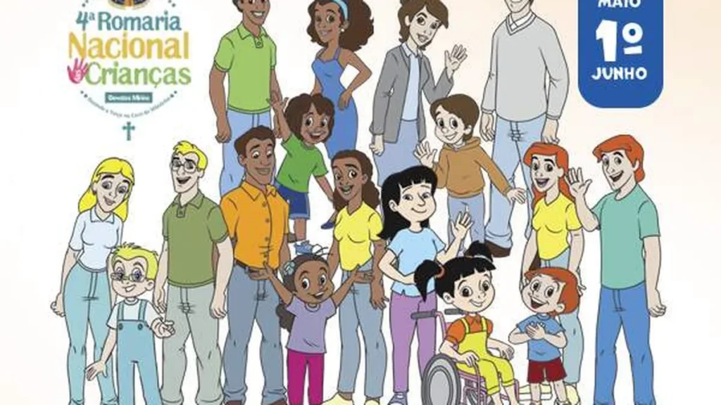 Imagem DM Romaria das Criancas 2025 do artigo Confira a programação da 4ª Romaria Nacional das Crianças