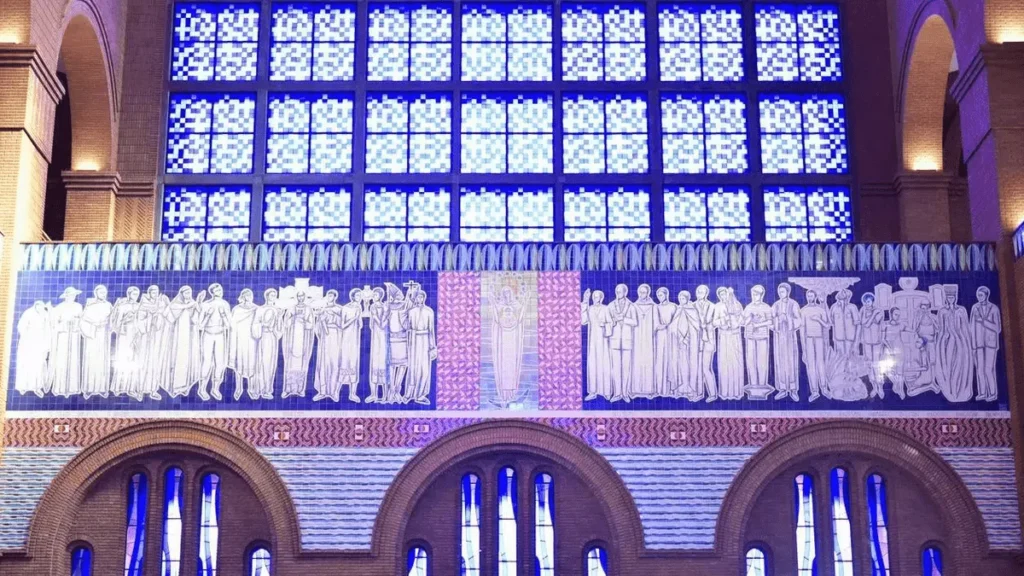 Imagem PAINEL THIAG 1 do artigo Painéis que evangelizam no Santuário Nacional
