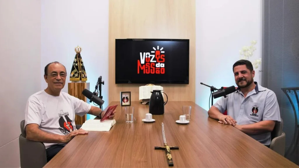 Imagem Irmao Viveiros Padre Lucas Vozes da Missao do artigo “Pecado” e “Piedade” são temas de episódio do videocast Vozes da Missão
