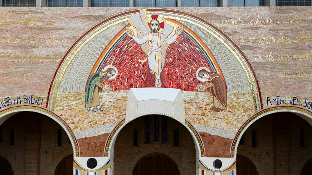 Mosaico da Fachada Oeste: O Vindouro